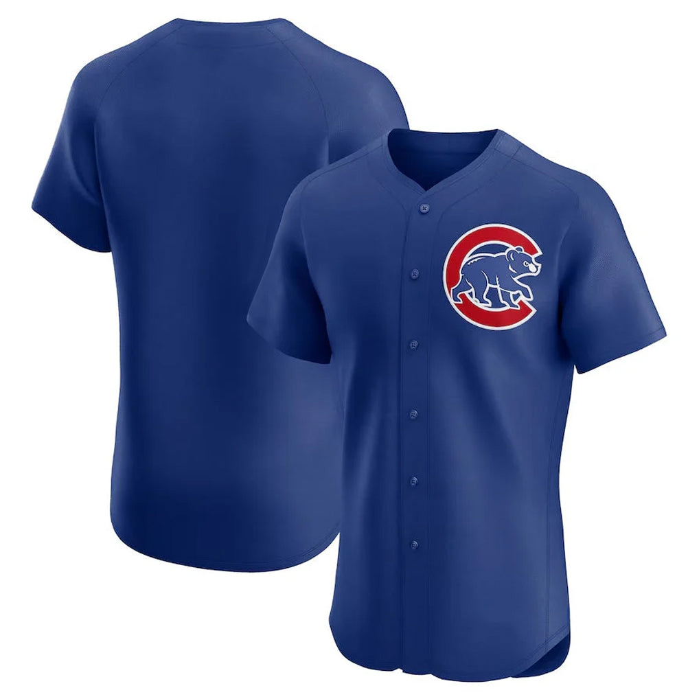 Crovyle C.Cubs Royal Limited Elite Home Game Blank Player Stitched Jerseys