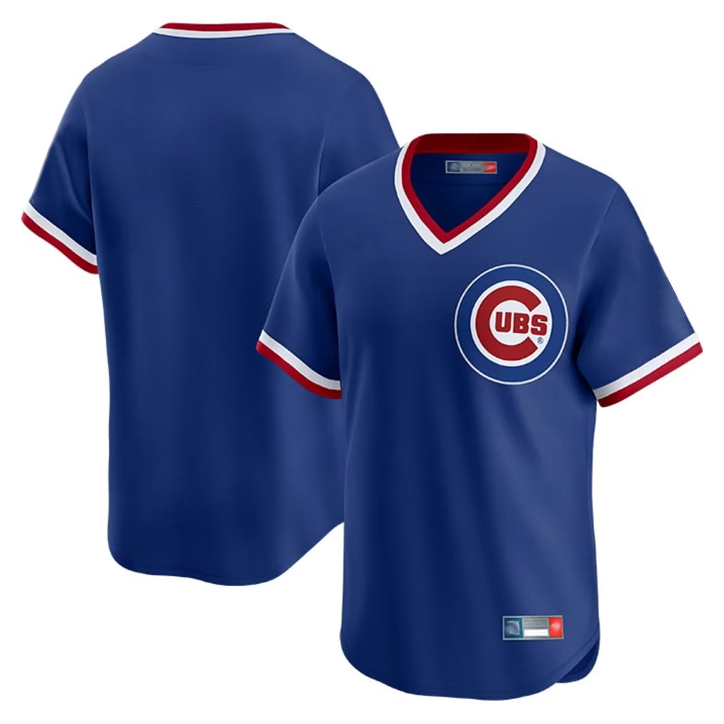 Crovyle C.Cubs Royal T-shirt Cooperstown Collection Limited Blank Player Stitched Jerseys