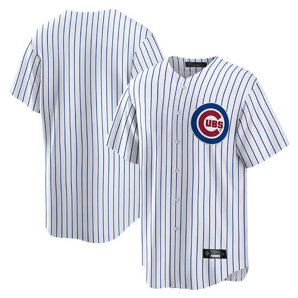 Crovyle C.Cubs White Limited Home Blank Player Stitched Jerseys