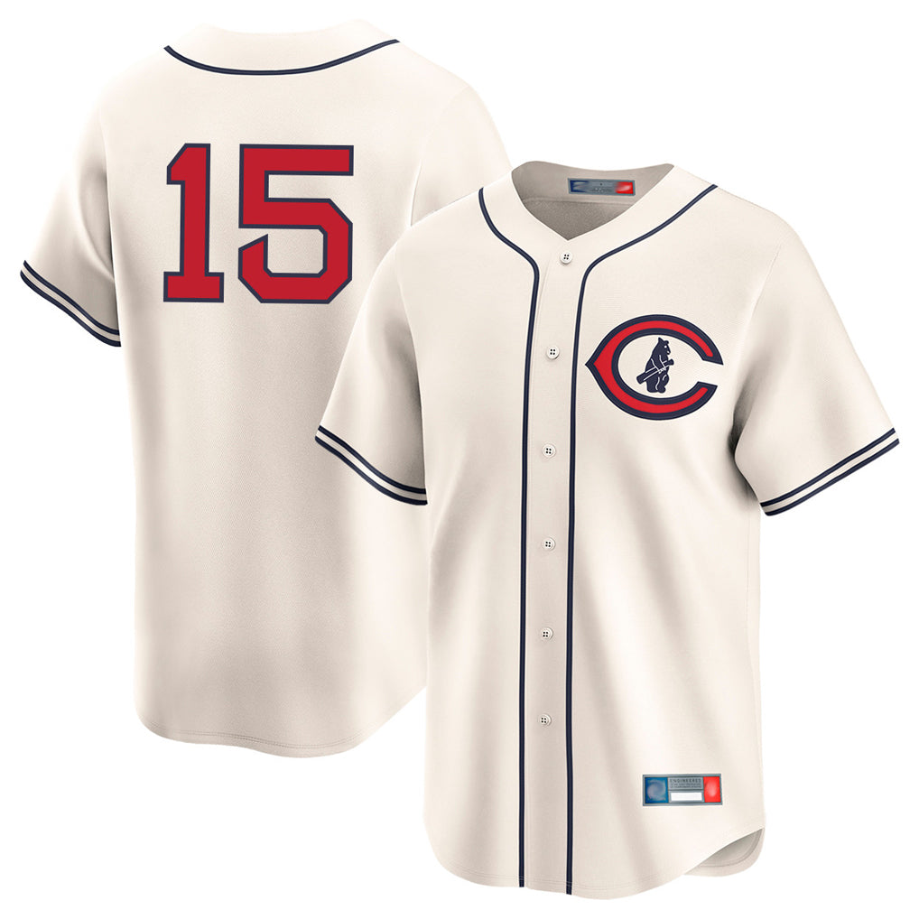 Crovyle C.Cubs #15 Carson Kelly Player Cream Field of Dreams Limited Home Game Stitched Jerseys