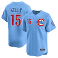 Crovyle C.Cubs #15 Carson Kelly Player Light Blue Limited Home Stitched Jerseys