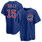 Crovyle C.Cubs #15 Carson Kelly Player Royal Home Game Stitched Jerseys