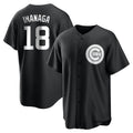 Crovyle C.Cubs #18 Shota Imanaga Player Black Game Stitched Jerseys