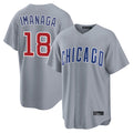 Crovyle C.Cubs #18 Shota Imanaga Player Gray Home Game Stitched Jerseys