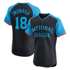 Crovyle C.Cubs #18 Shota Imanaga Player Navy National League All-Star Limited Elite Game Home Stitched Jerseys