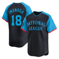 Crovyle C.Cubs #18 Shota Imanaga Player Navy National League All-Star Limited Home Stitched Jerseys