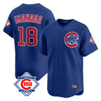 Crovyle C.Cubs #18 Shota Imanaga Player Royal 150th Anniversary Limited Home Stitched Jerseys