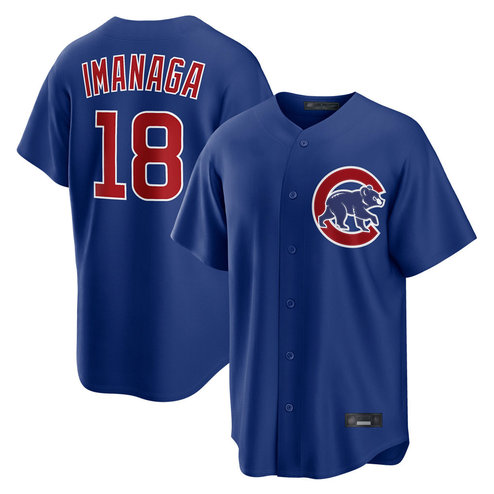 Crovyle C.Cubs #18 Shota Imanaga Player Royal Home Game Stitched Jerseys