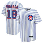 Crovyle C.Cubs #18 Shota Imanaga Player White Game Home Stitched Jerseys