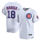 Crovyle C.Cubs #18 Shota Imanaga Player White Limited Home Game Stitched Jerseys
