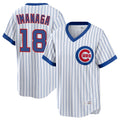 Crovyle C.Cubs #18 Shota Imanaga Player White T-shirt Cooperstown Collection Limited Stitched Jerseys