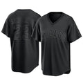 Crovyle C.Cubs #23 Ryne Sandberg Player Black T-shirt Home Game Stitched Jerseys