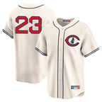 Crovyle C.Cubs #23 Ryne Sandberg Player Cream Field of Dreams Limited Home Game Stitched Jerseys