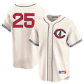 Crovyle C.Cubs #25 Mois¨¦s Ballesteros Player Cream Field of Dreams Limited Home Game Stitched Jerseys