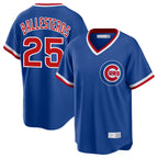 Crovyle C.Cubs #25 Mois¨¦s Ballesteros Player Royal T-shirt Cooperstown Collection Limited Stitched Jerseys