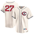 Crovyle C.Cubs #27 Seiya Suzuki Player Cream Field of Dreams Limited Home Game Stitched Jerseys