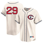 Crovyle C.Cubs #29 Michael Busch Player Cream Field of Dreams Limited Home Game Stitched Jerseys