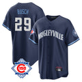 Crovyle C.Cubs #29 Michael Busch Player Navy 150th Anniversary City Connect Home Game Stitched Jerseys