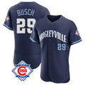Crovyle C.Cubs #29 Michael Busch Player Navy City Connect 150th Anniversary Limited Elite Home Stitched Jerseys