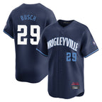 Crovyle C.Cubs #29 Michael Busch Player Navy City Connect Limited Home Stitched Jerseys