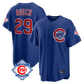 Crovyle C.Cubs #29 Michael Busch Player Royal 150th Anniversary Home Game Stitched Jerseys