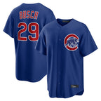 Crovyle C.Cubs #29 Michael Busch Player Royal Home Game Stitched Jerseys