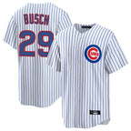 Crovyle C.Cubs #29 Michael Busch Player White Game Home Stitched Jerseys