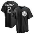Crovyle C.Cubs #2 Nico Hoerner Player Black Game Stitched Jerseys