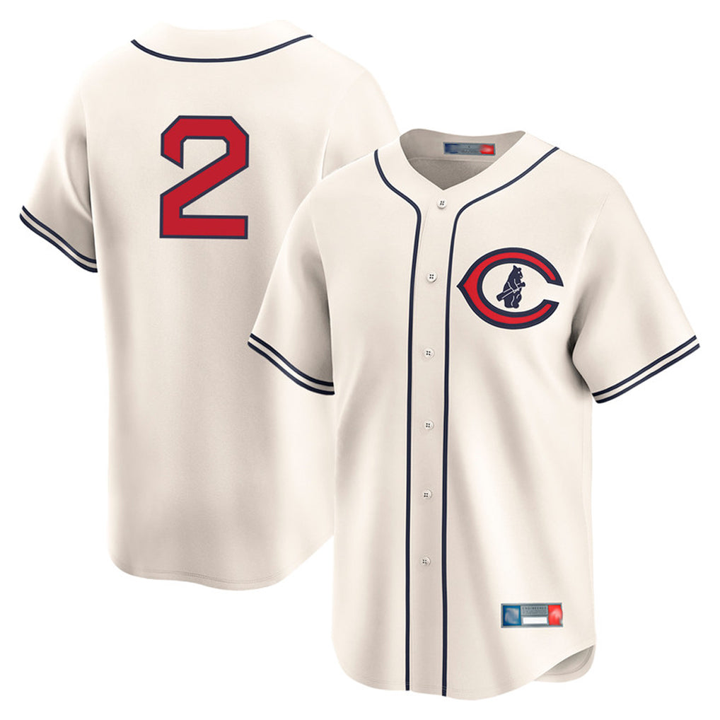 Crovyle C.Cubs #2 Nico Hoerner Player Cream Field of Dreams Limited Home Game Stitched Jerseys