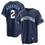 Crovyle C.Cubs #2 Nico Hoerner Player Navy City Connect Home Game Stitched Jerseys