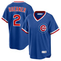 Crovyle C.Cubs #2 Nico Hoerner Player Royal T-shirt Cooperstown Collection Limited Stitched Jerseys