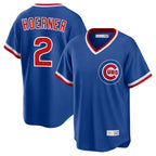 Crovyle C.Cubs #2 Nico Hoerner Player Royal T-shirt Cooperstown Collection Limited Stitched Jerseys