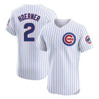 Crovyle C.Cubs #2 Nico Hoerner Player White Limited Elite Home Game Stitched Jerseys