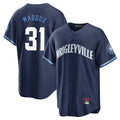 Crovyle C.Cubs #31 Greg Maddux Player Navy City Connect Home Game Stitched Jerseys