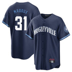 Crovyle C.Cubs #31 Greg Maddux Player Navy City Connect Home Game Stitched Jerseys