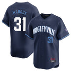 Crovyle C.Cubs #31 Greg Maddux Player Navy City Connect Limited Home Stitched Jerseys