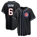 Crovyle C.Cubs #6 Matt Shaw Player Black Fashion Out Game Stitched Jerseys