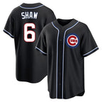 Crovyle C.Cubs #6 Matt Shaw Player Black Fashion Out Game Stitched Jerseys
