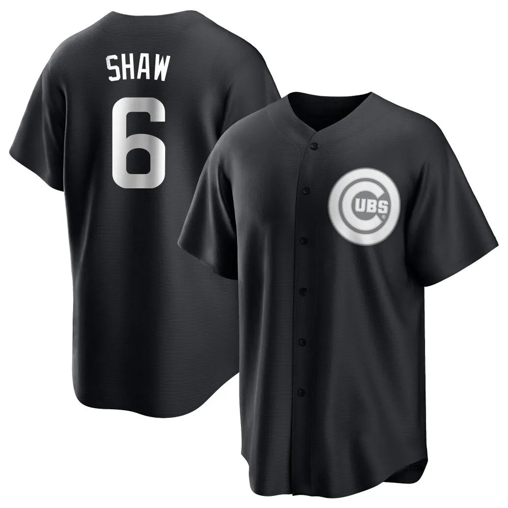 Crovyle C.Cubs #6 Matt Shaw Player Black Game Stitched Jerseys