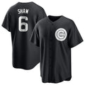 Crovyle C.Cubs #6 Matt Shaw Player Black Game Stitched Jerseys
