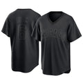Crovyle C.Cubs #6 Matt Shaw Player Black T-shirt Home Game Stitched Jerseys