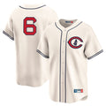 Crovyle C.Cubs #6 Matt Shaw Player Cream Field of Dreams Limited Home Game Stitched Jerseys