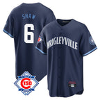 Crovyle C.Cubs #6 Matt Shaw Player Navy 150th Anniversary City Connect Home Game Stitched Jerseys