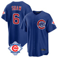 Crovyle C.Cubs #6 Matt Shaw Player Royal 150th Anniversary Home Game Stitched Jerseys
