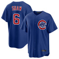 Crovyle C.Cubs #6 Matt Shaw Player Royal Home Game Stitched Jerseys
