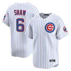 Crovyle C.Cubs #6 Matt Shaw Player White Limited Home Game Stitched Jerseys
