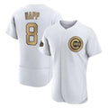 Crovyle C.Cubs #8 Ian Happ Player Gold All-Star Limited Elite Home Game Stitched Jerseys