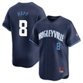 Crovyle C.Cubs #8 Ian Happ Player Navy City Connect Limited Home Stitched Jerseys