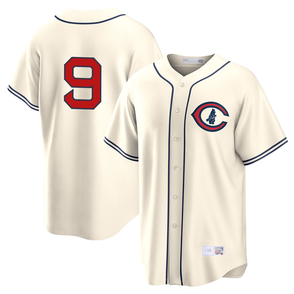Crovyle C.Cubs #9 Miguel Amaya Player Cream Field of Dreams Home Game Stitched Jerseys