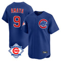 Crovyle C.Cubs #9 Miguel Amaya Player Royal 150th Anniversary Limited Home Stitched Jerseys